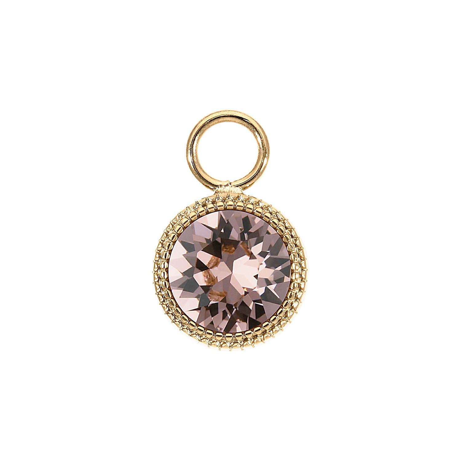 Fabero Charm 11 mm - Gold vintage rose
