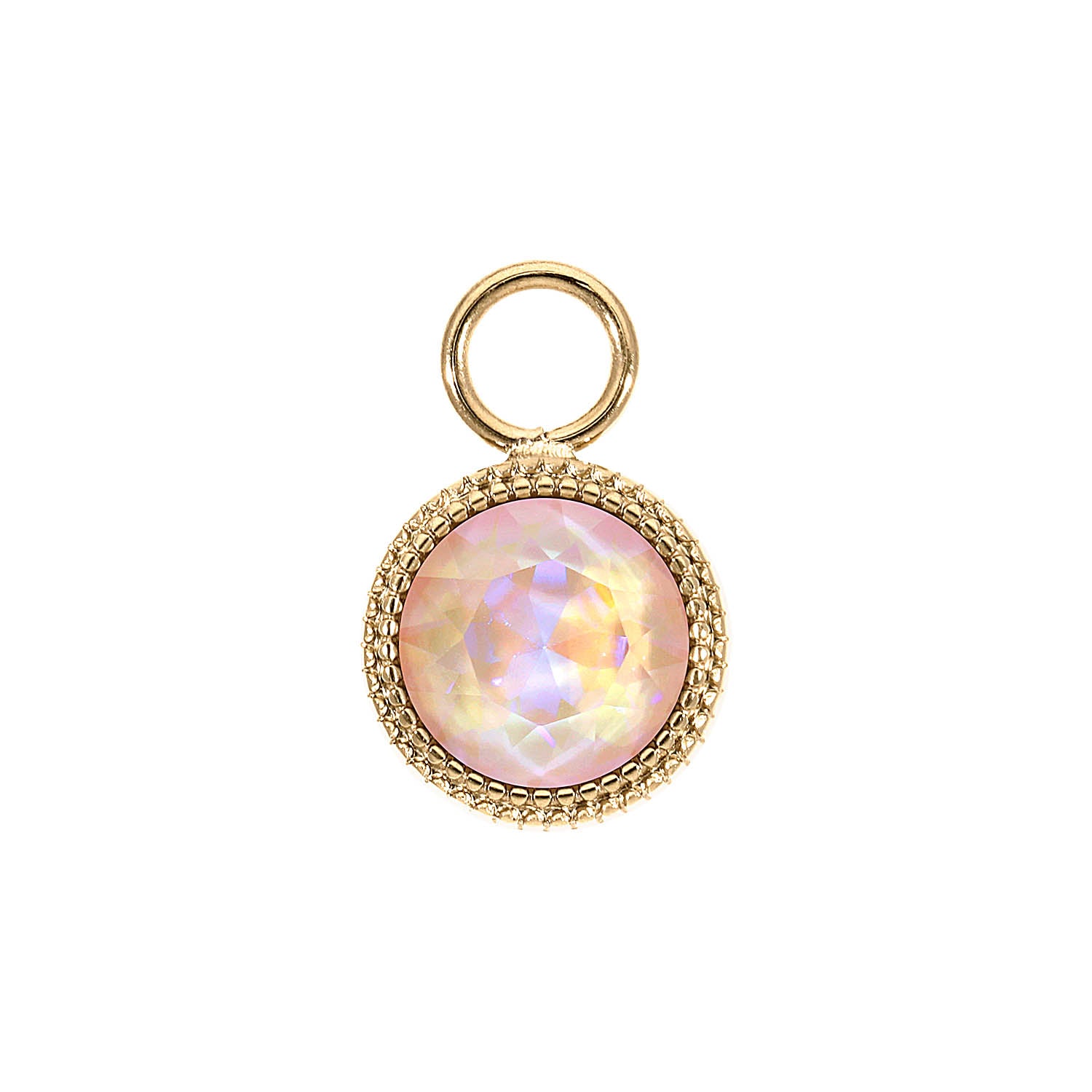 Fabero Charm 11 mm - Gold dusty pink delite