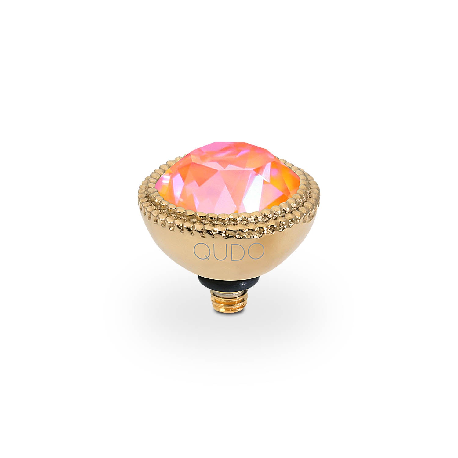 Fabero Top 11 mm - Gold crystal orange glow delite