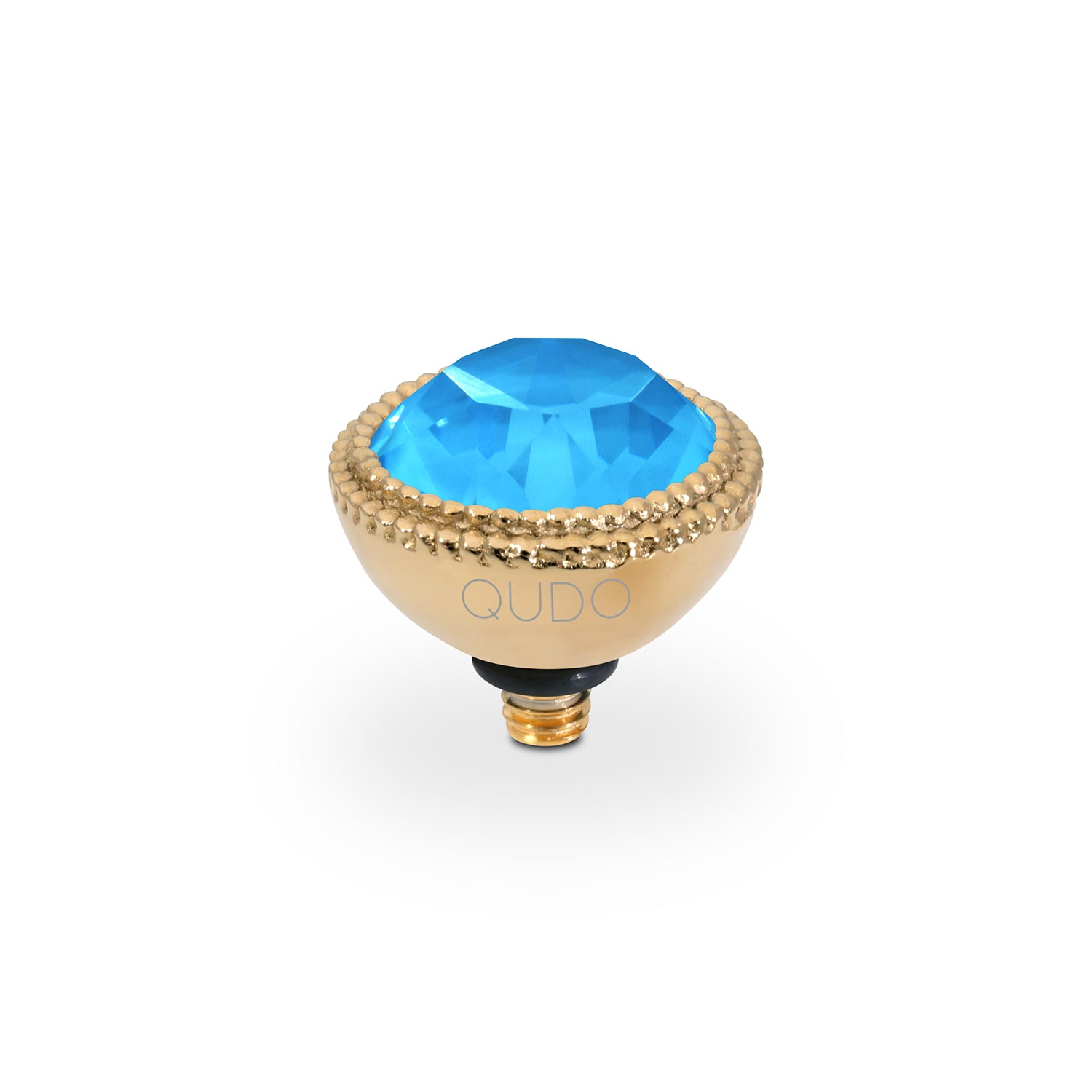 Fabero Top 11 mm - Gold Crystal Electric Blue Ignite