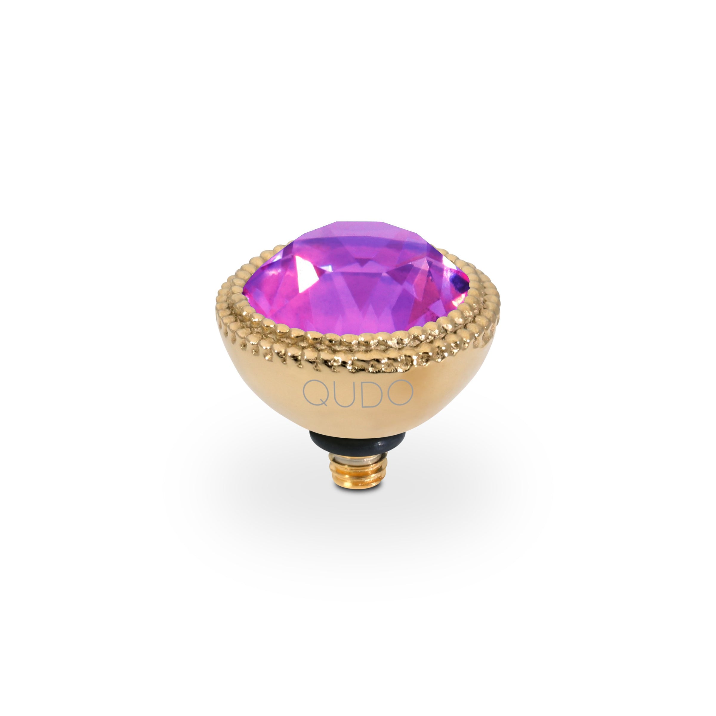 Fabero Top 11 mm - Gold Crystal Electric Violet Ignite