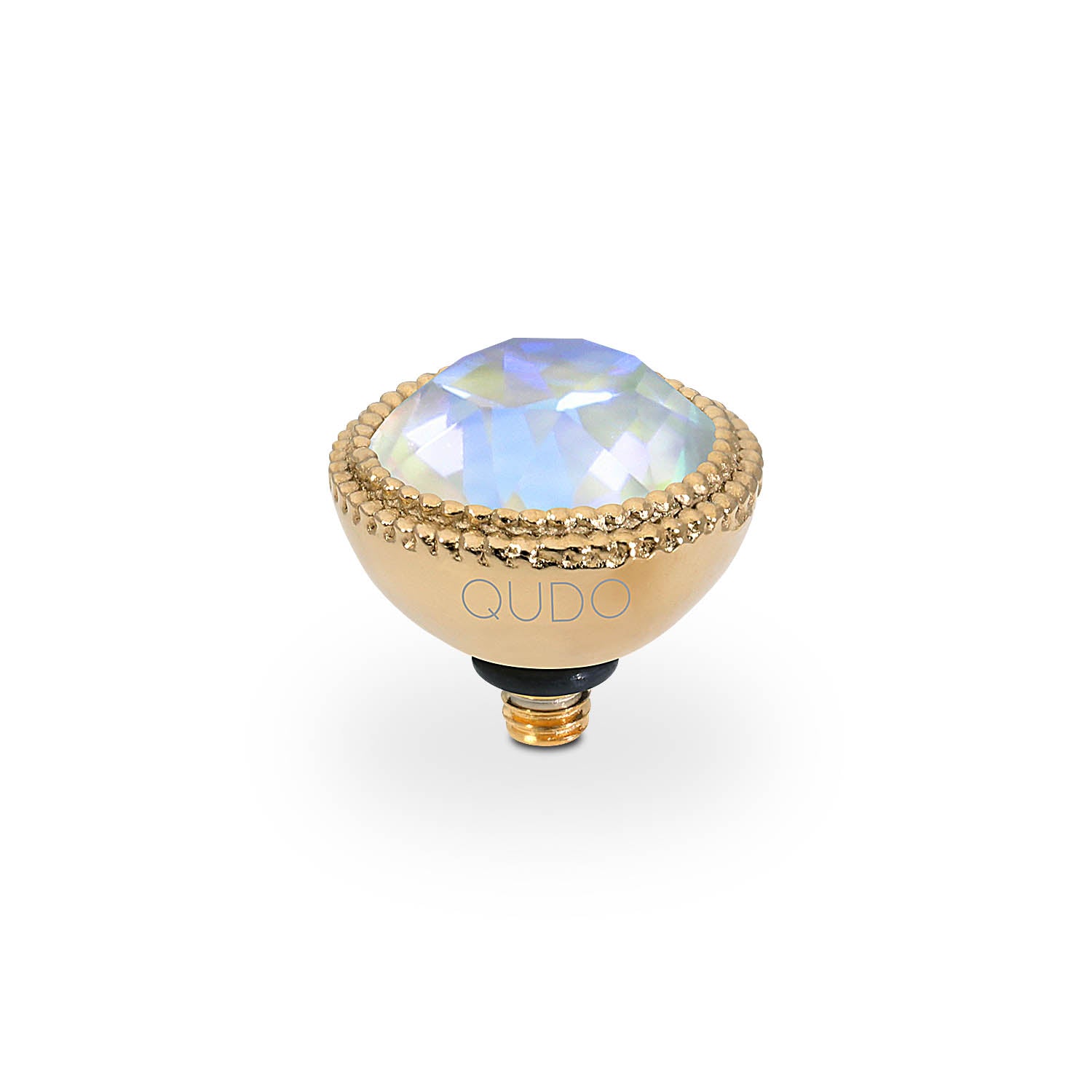 Fabero Top 11 mm - Gold Crystal Serene Gray Delite