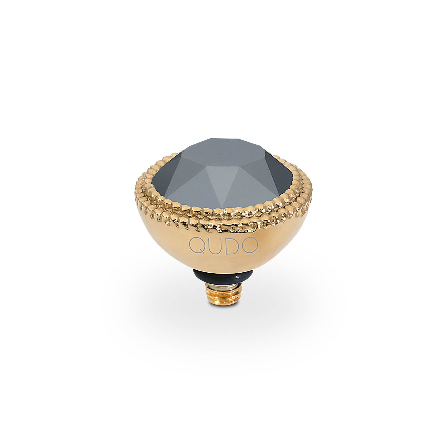 Fabero Top 11 mm - Gold jet hematite