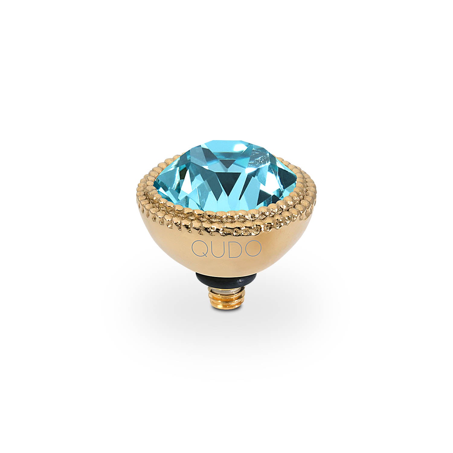 Fabero Top 11 mm - Gold Light Turquoise