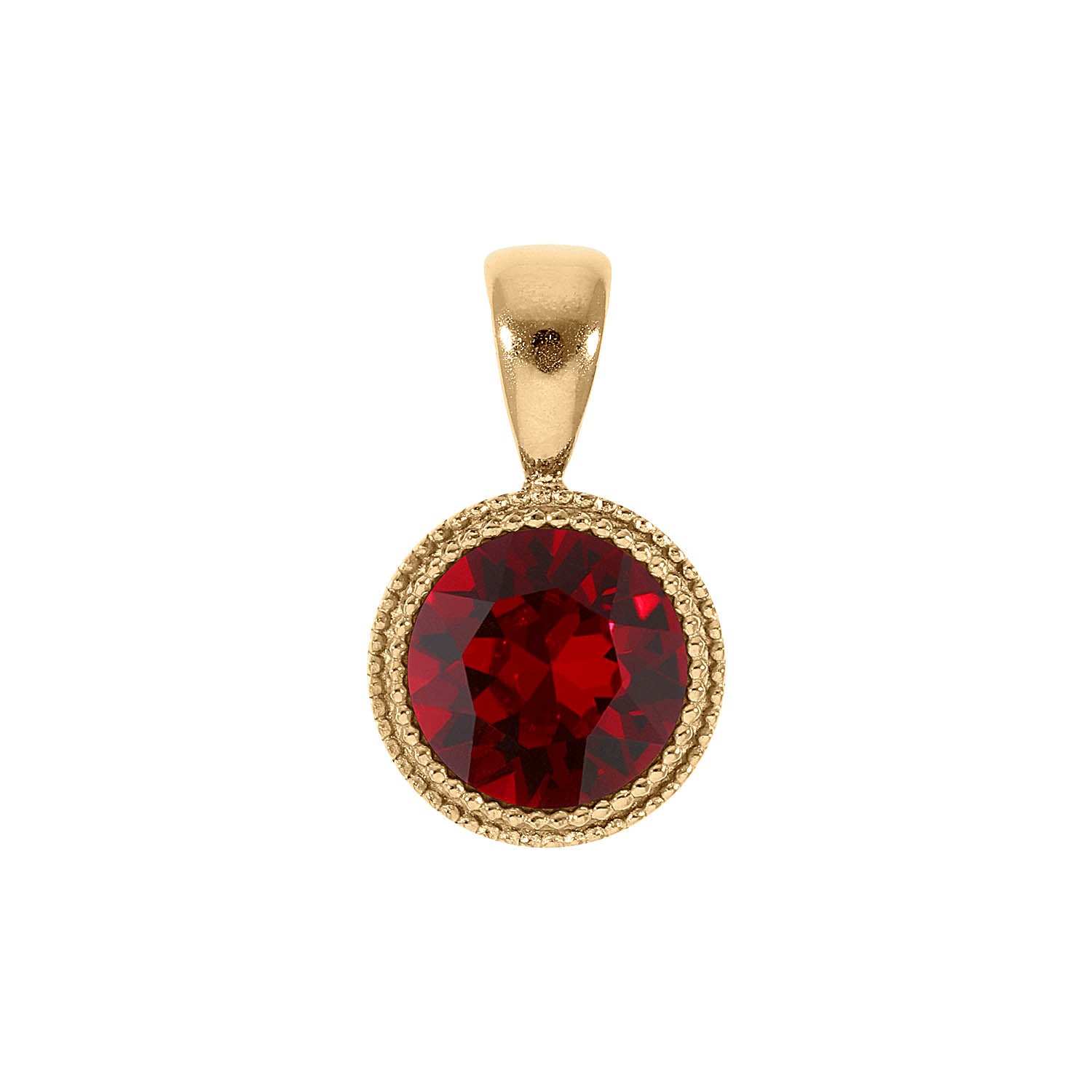 Fabero Anhänger 11 mm - Gold Siam