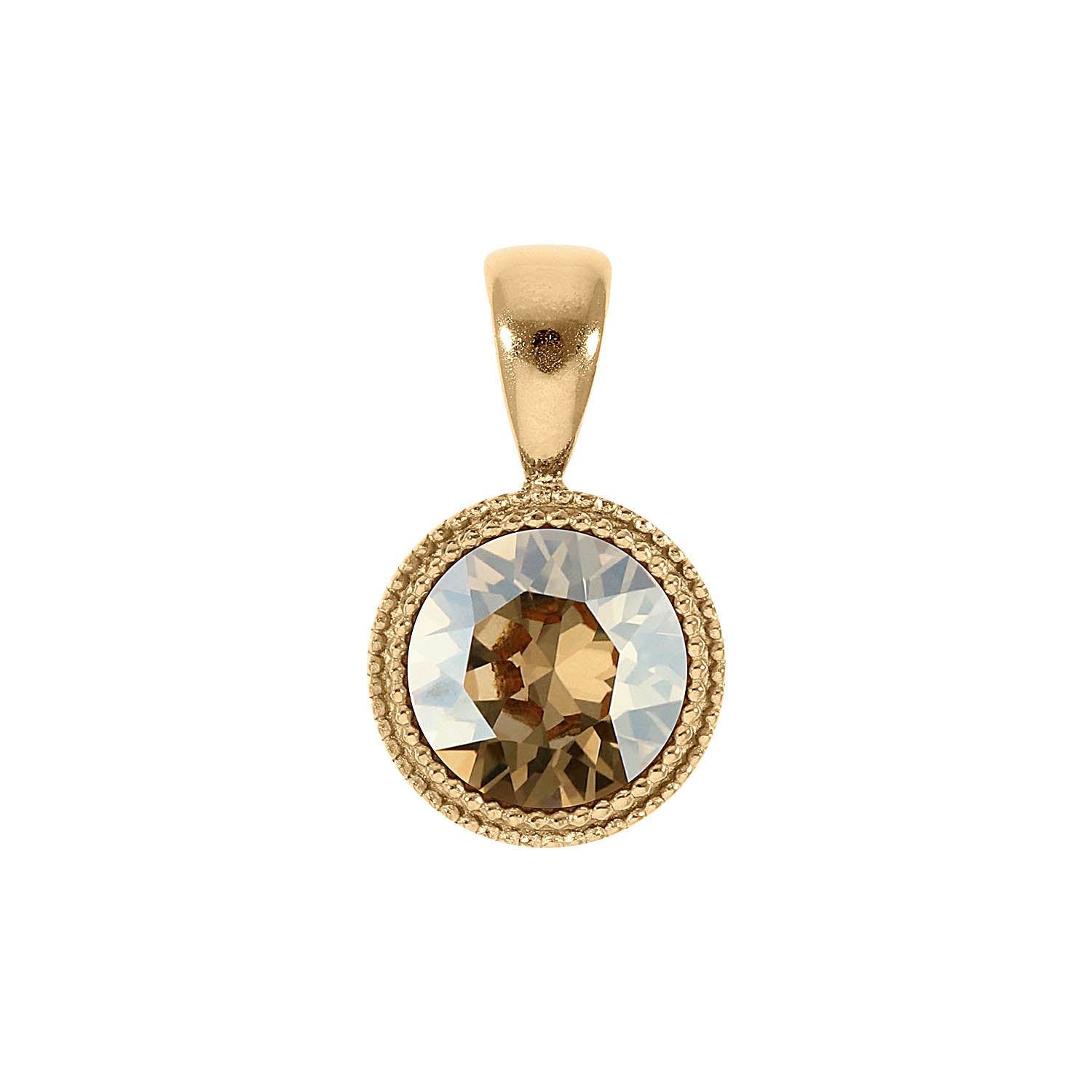 Fabero Anhänger 11 mm - Gold golden shadow
