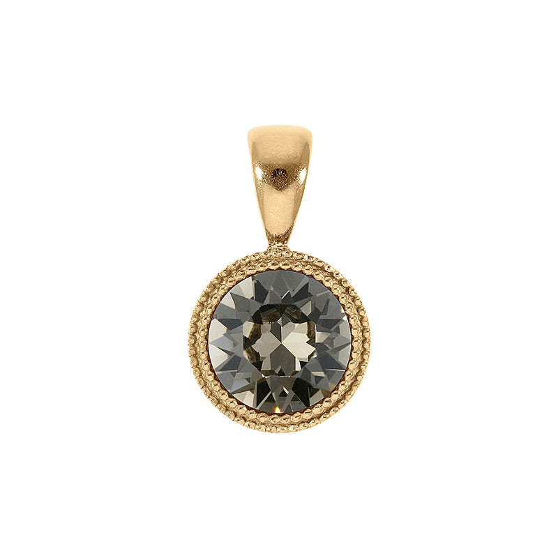 Fabero Anhänger 11 mm - Gold Greige