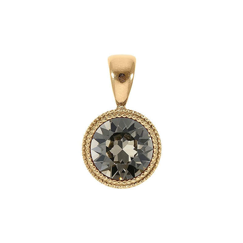 Fabero Anhänger 11 mm - Gold Greige