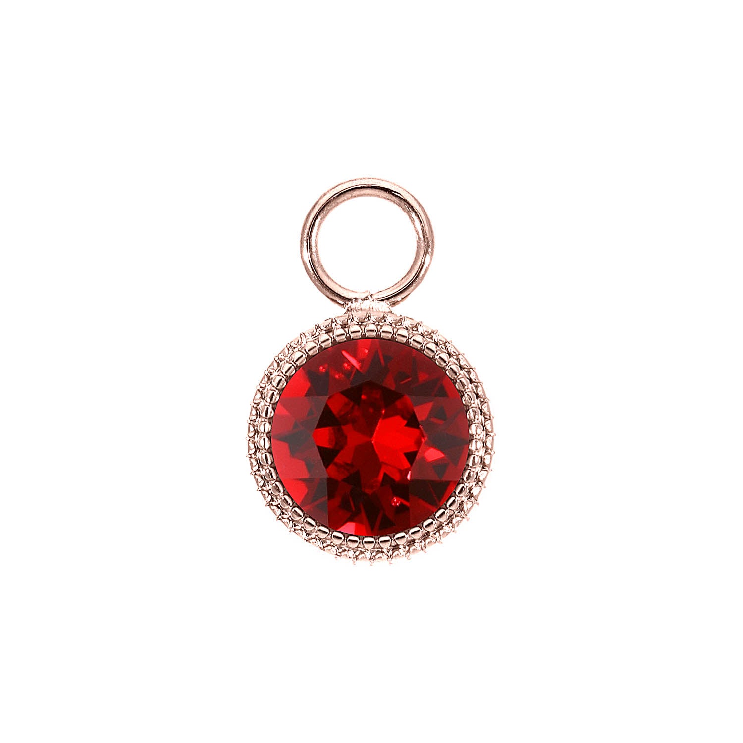 Fabero Charm 11 mm - Roségold scarlet
