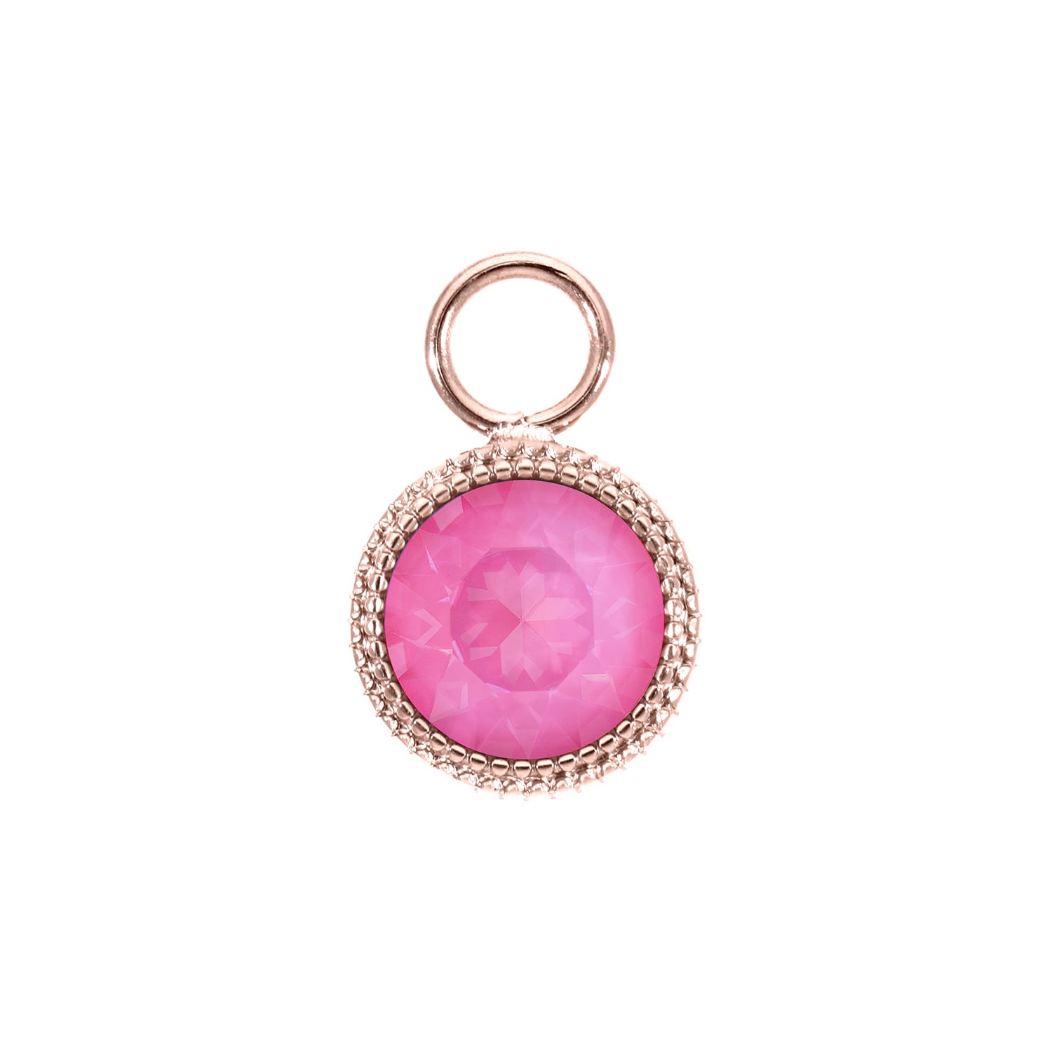 Fabero Charm 11 mm - Roségold Crystal Dahlia Ignite