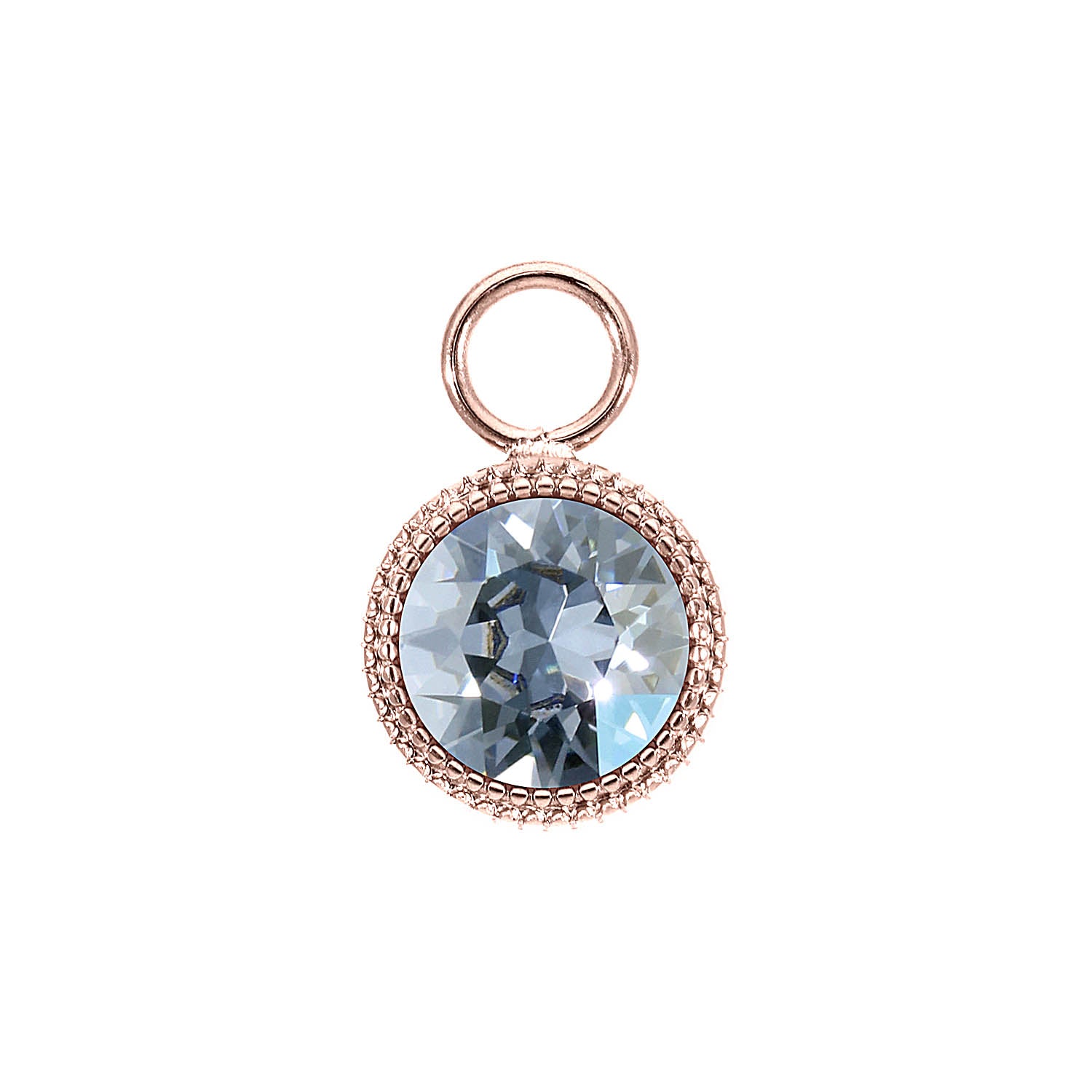 Fabero Charm 11 mm - Roségold blue shade
