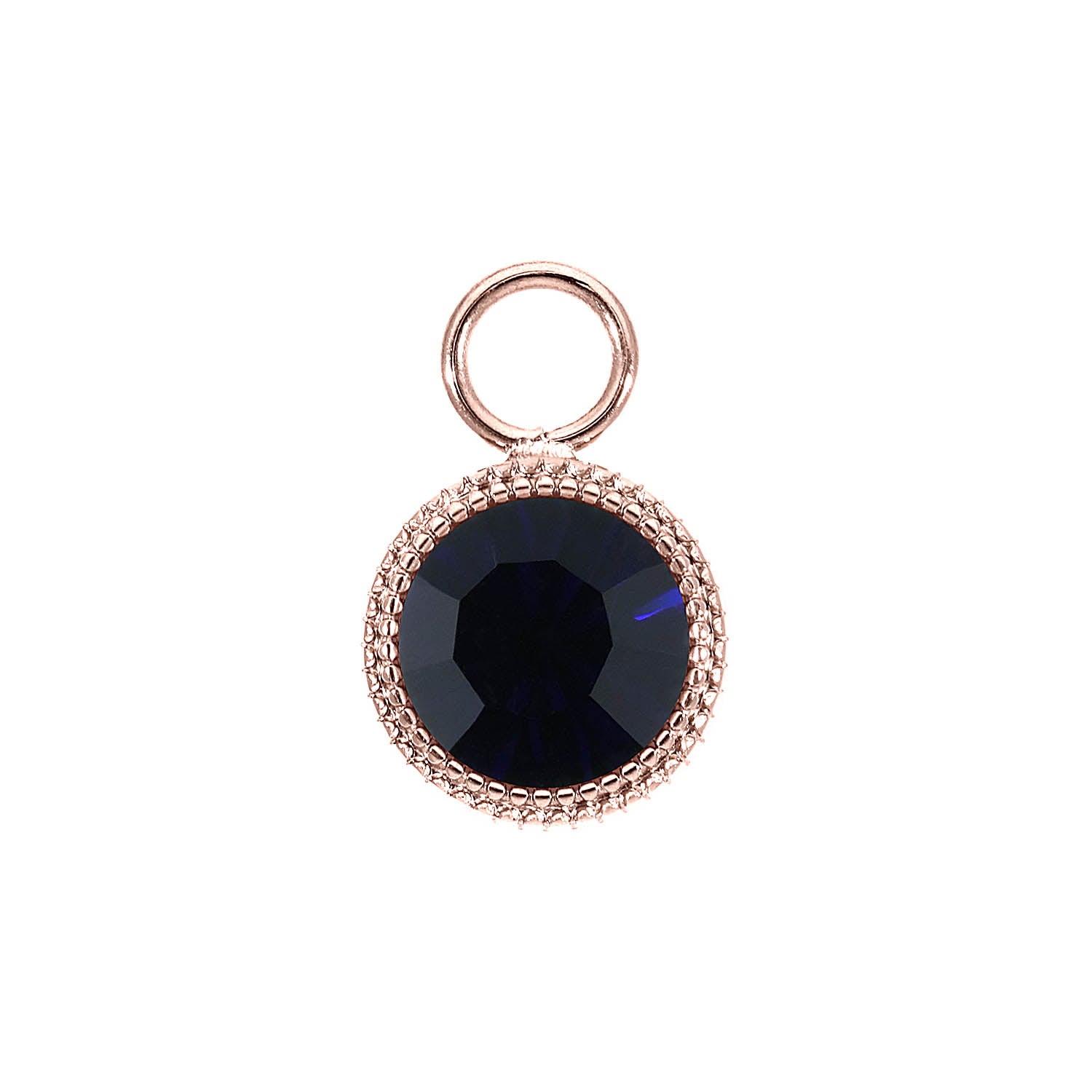 Fabero Charm 11 mm - Roségold Dark Indigo