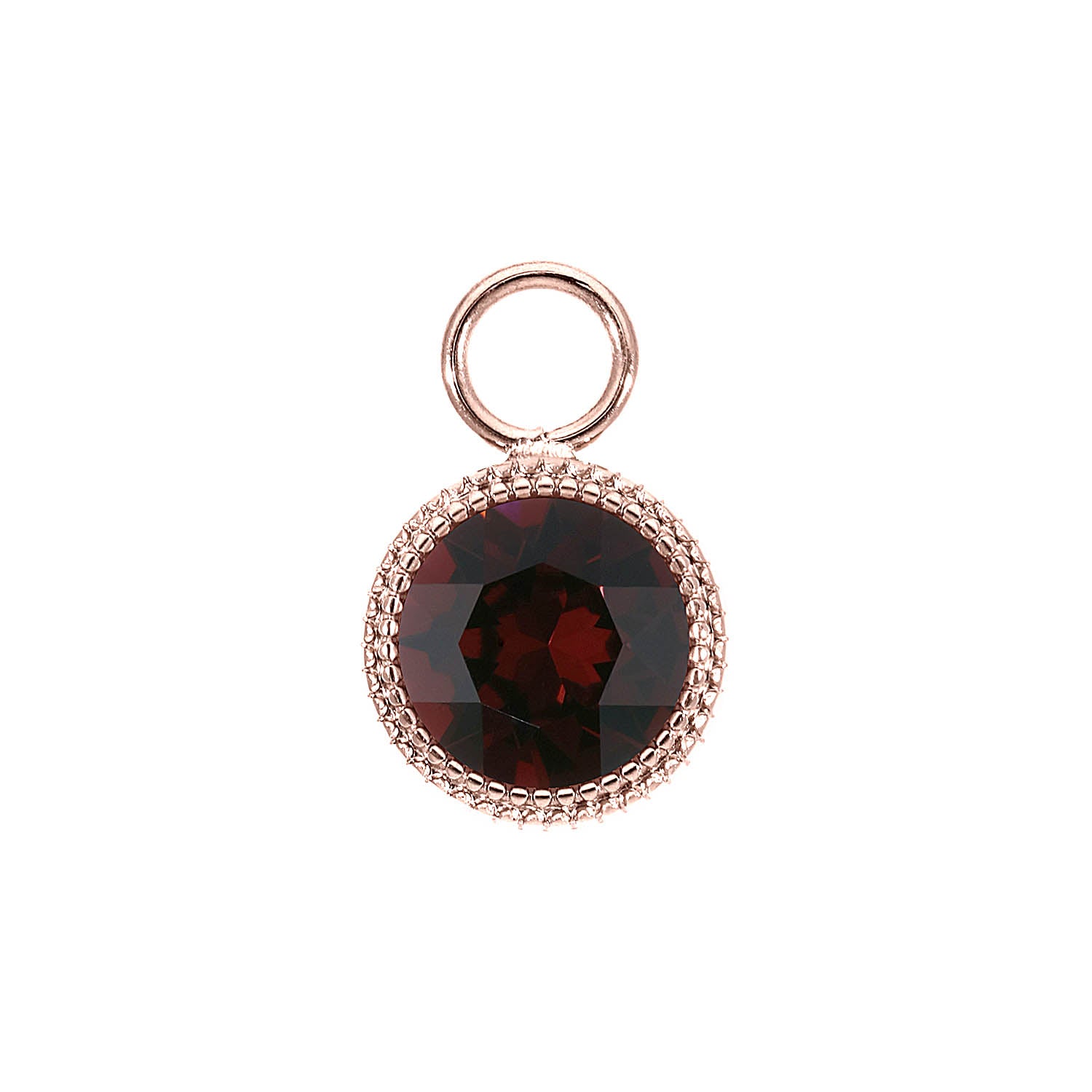 Fabero Charm 11 mm - Roségold Burgundy