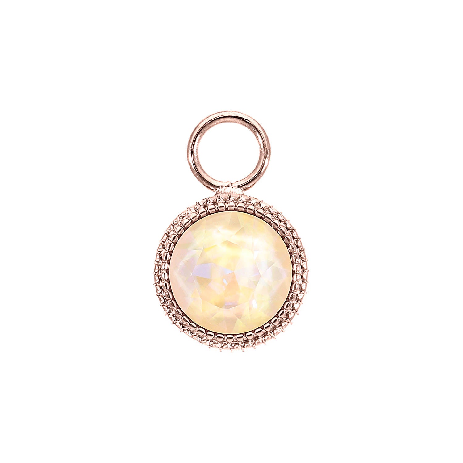 Fabero Charm 11 mm - Roségold ivory cream delite