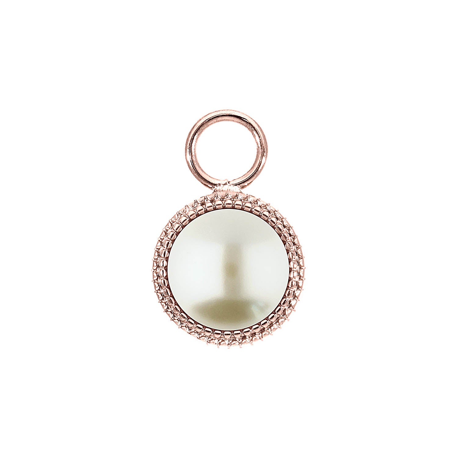 Fabero Charm 11 mm - Roségold cream pearl