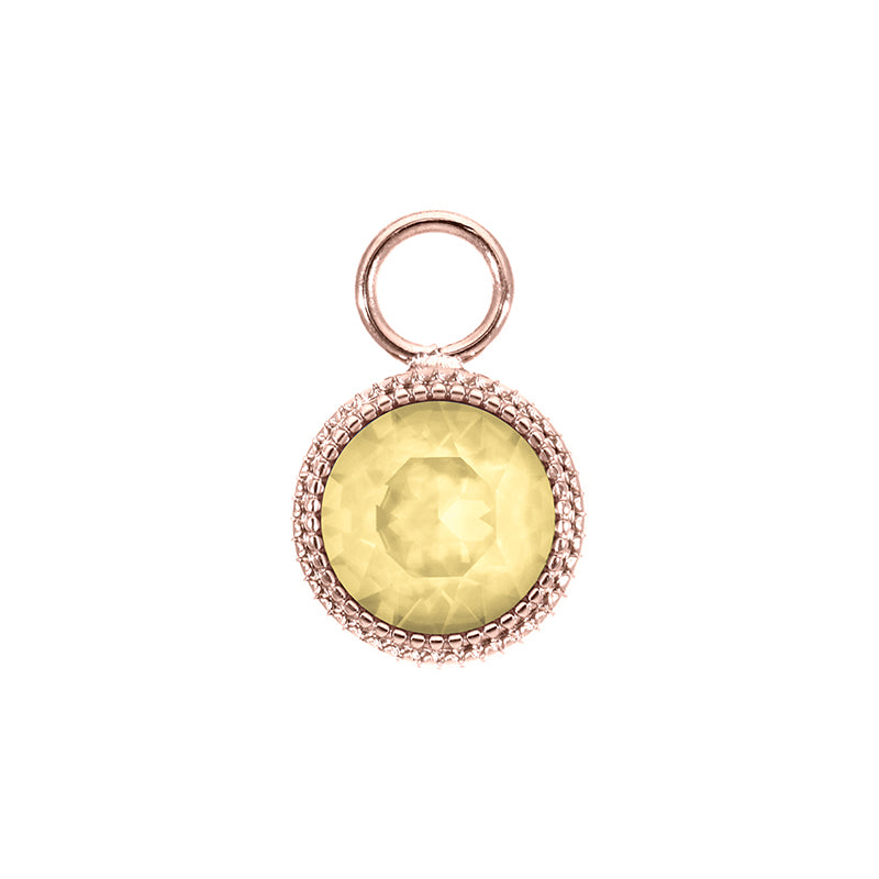 Fabero Charm 11 mm - Roségold Recreated Dark Jonquil