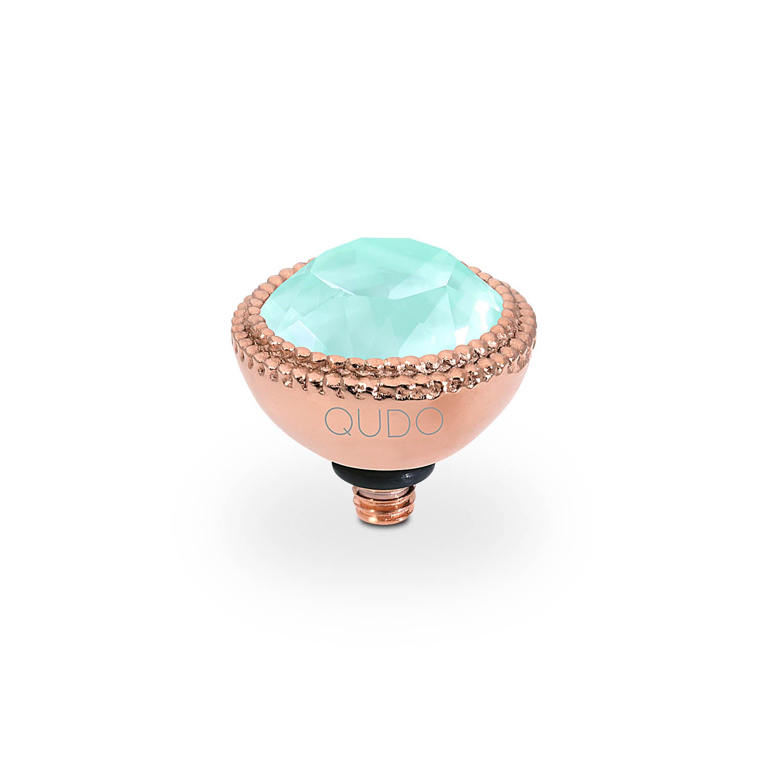 Fabero Top 11 mm - Roségold crystal soft mint ignite