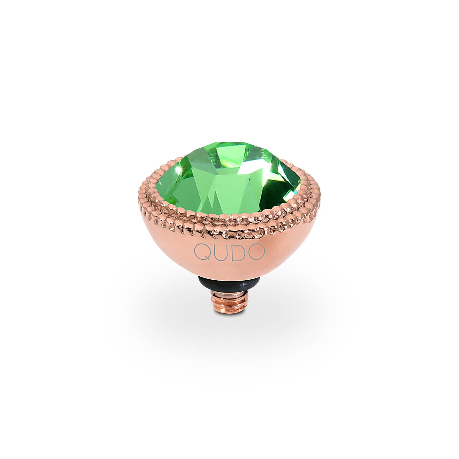 Fabero Top 11 mm - Roségold peridot