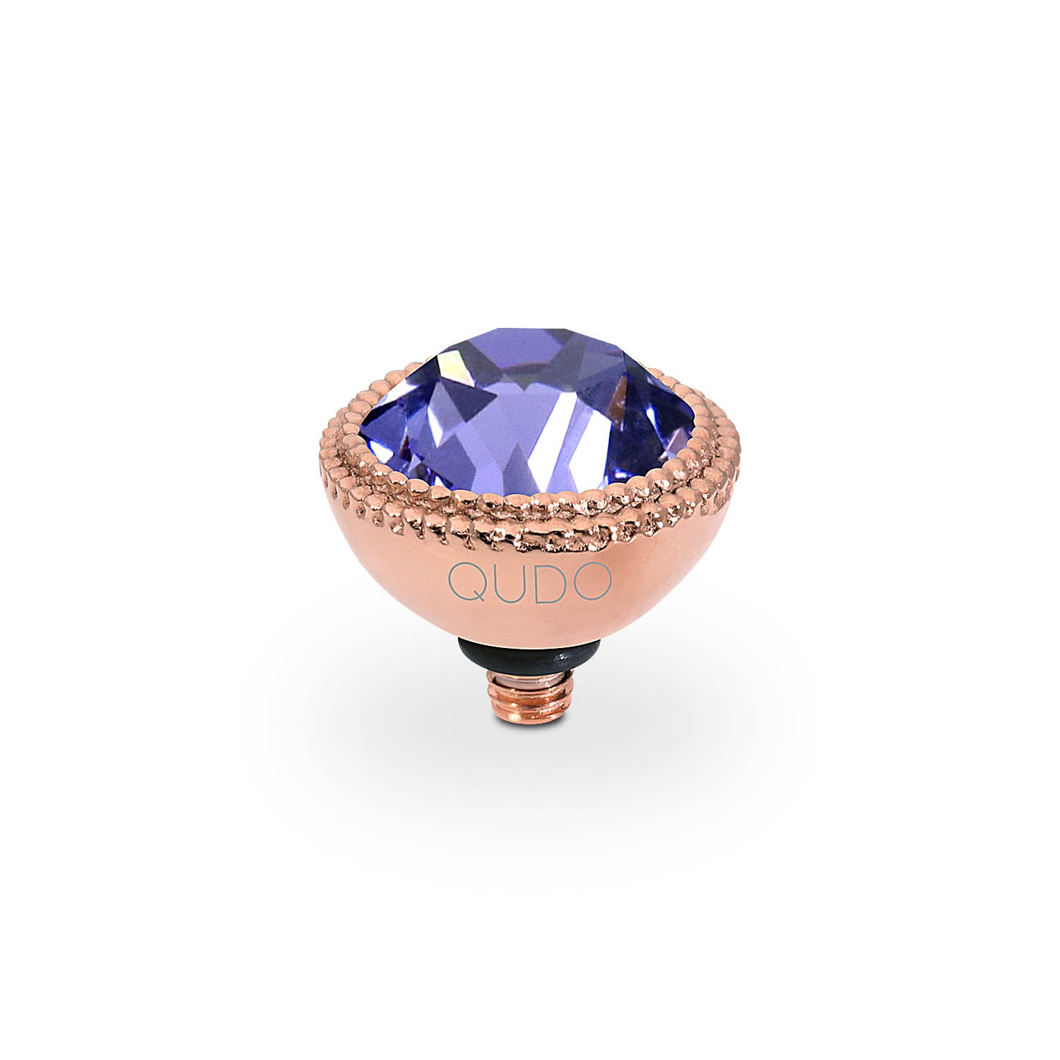 Fabero Top 11 mm - Roségold tanzanite