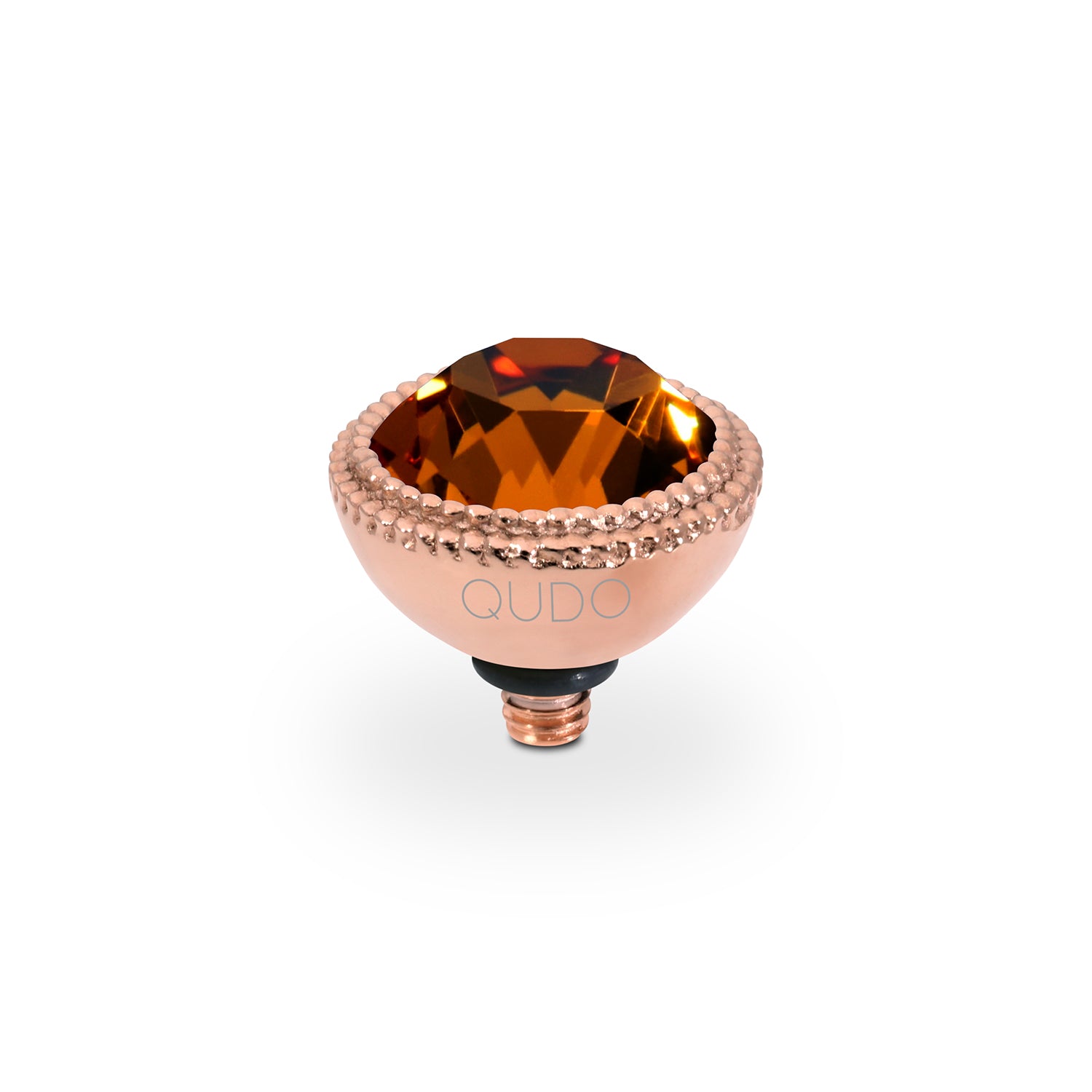 Fabero Top 11 mm - Roségold Smoked Topaz