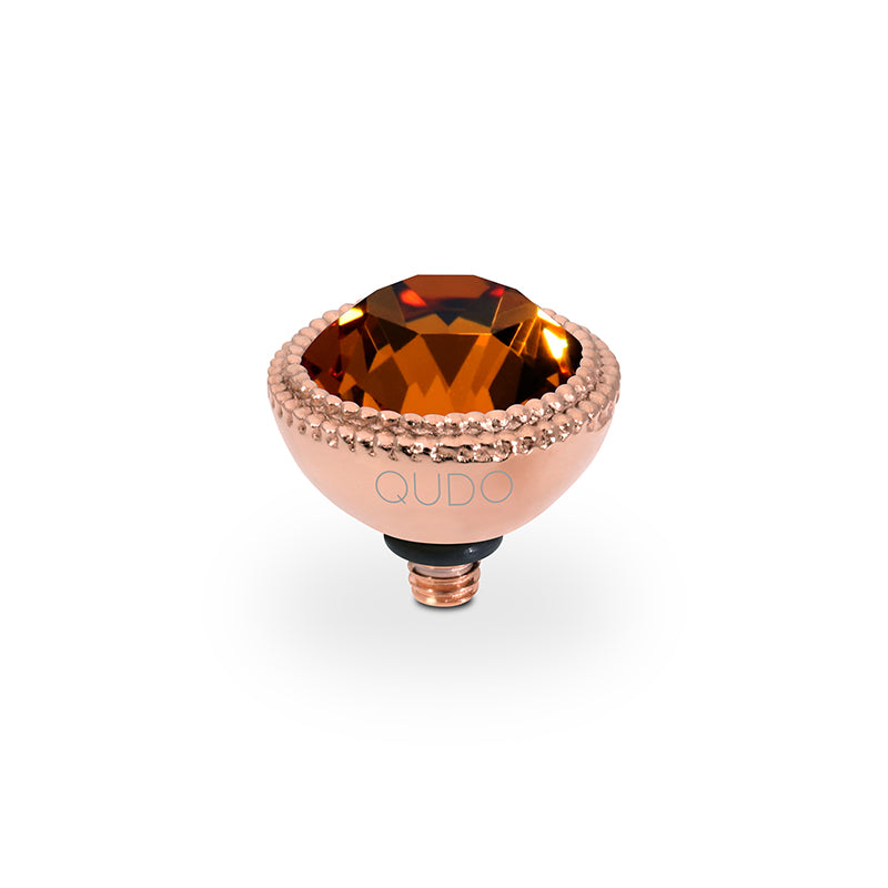 Fabero Top 11 mm - Roségold Smoked Topaz