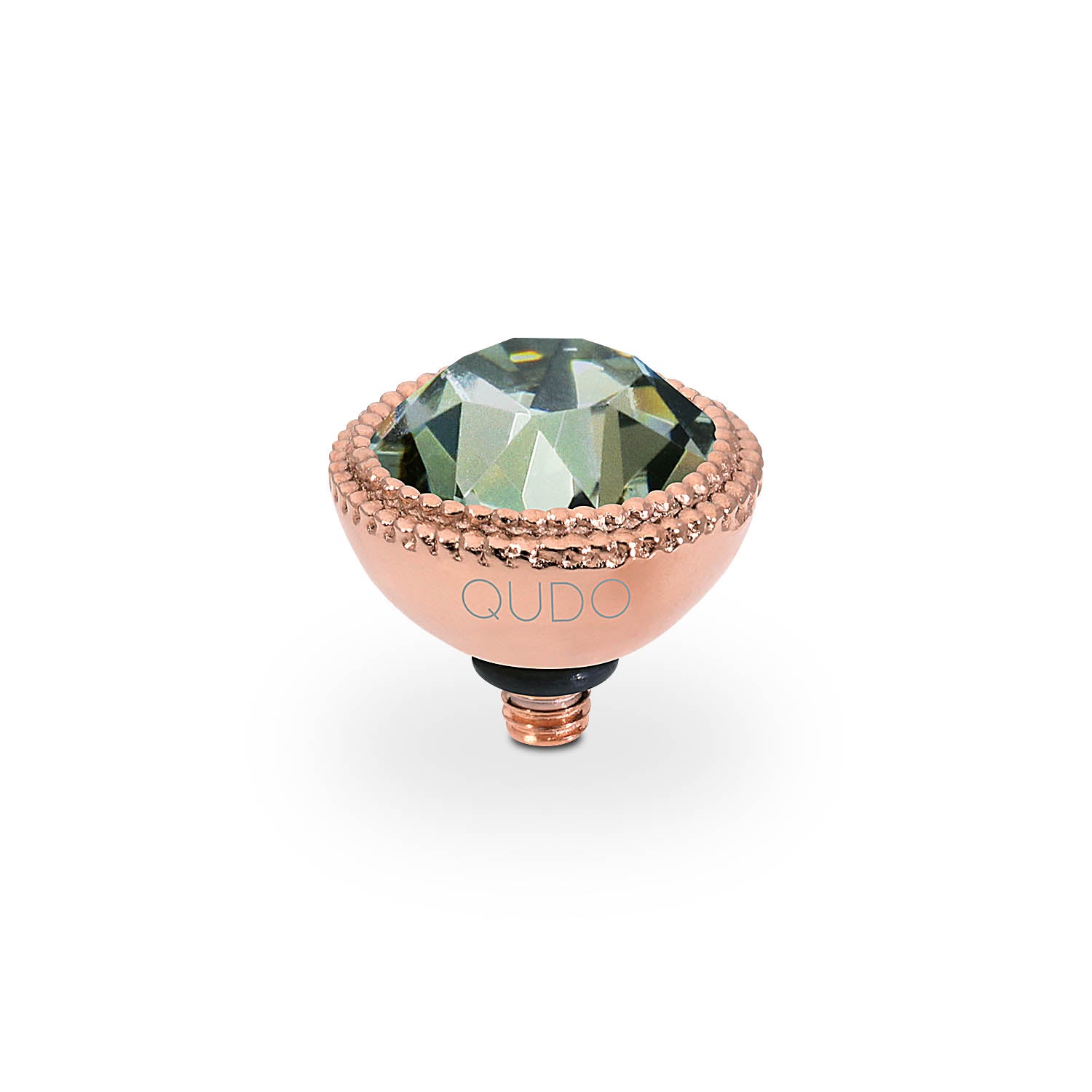 Fabero Top 11 mm - Roségold black diamond