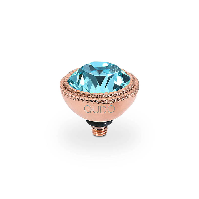 Fabero Top 11 mm - Roségold Light Turquoise