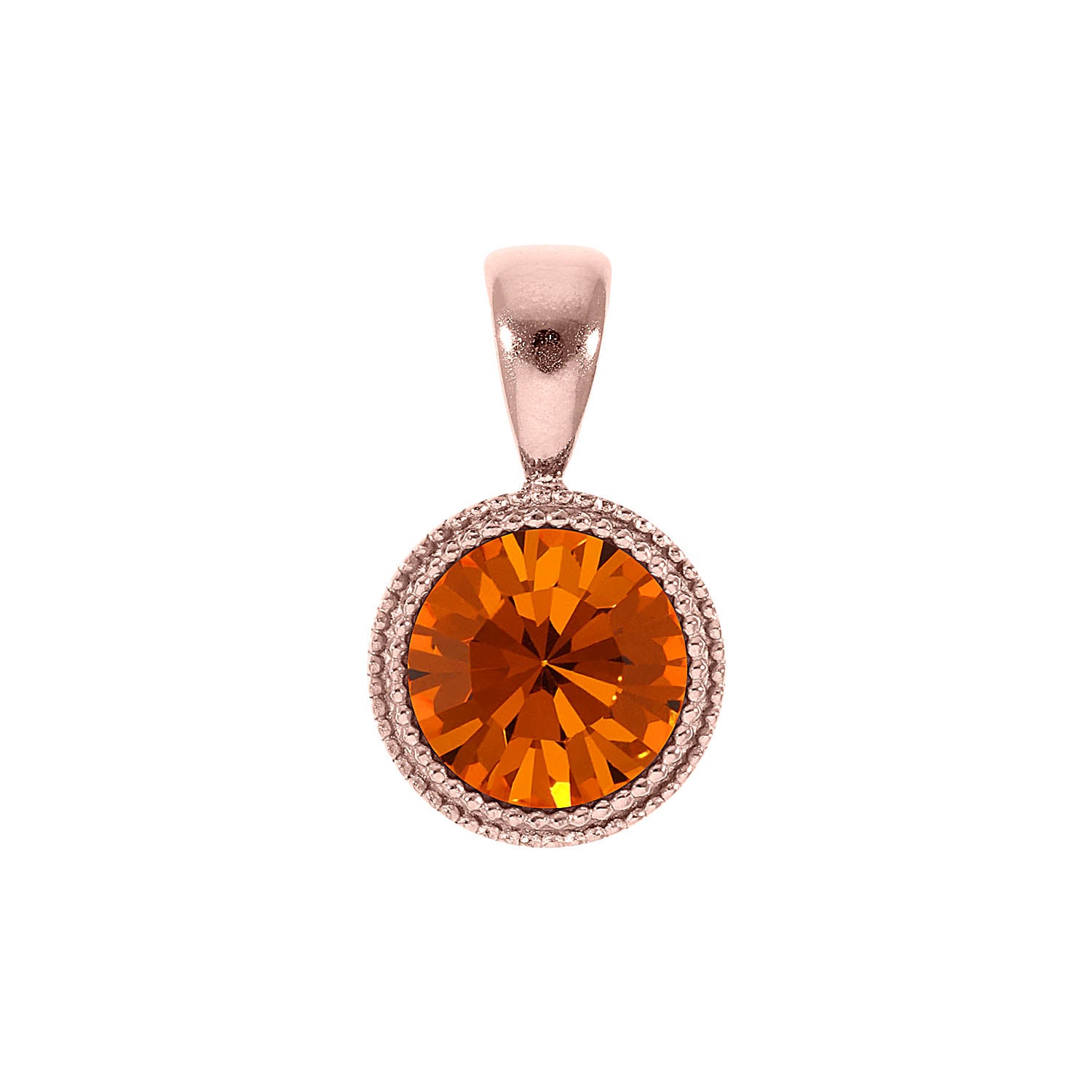 Fabero Anhänger 11 mm - Roségold sun