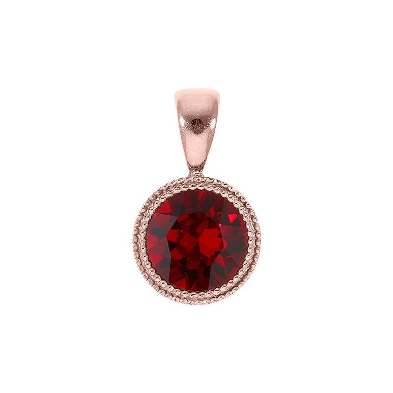 Fabero Anhänger 11 mm - Roségold Siam