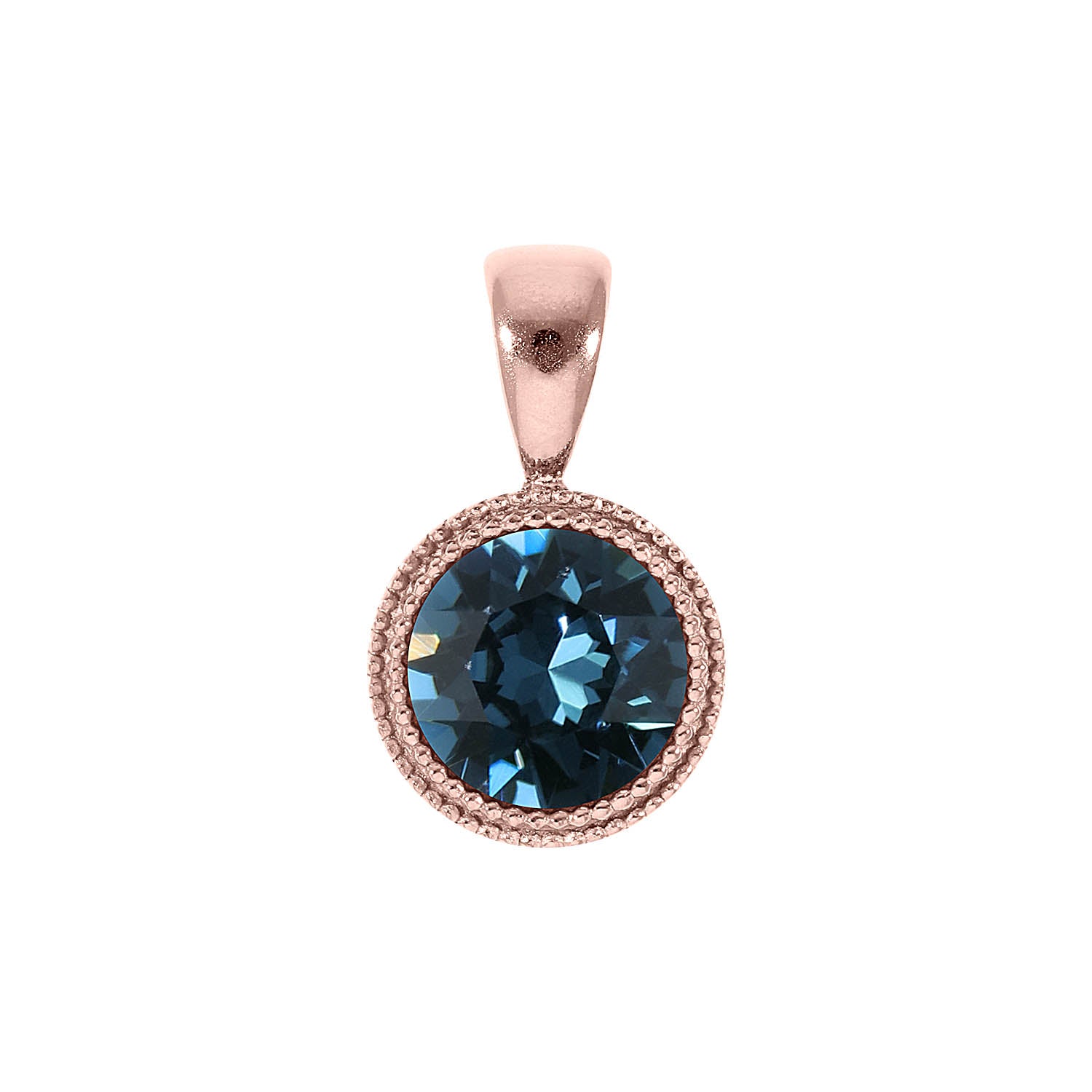Fabero Anhänger 11 mm - Roségold montana