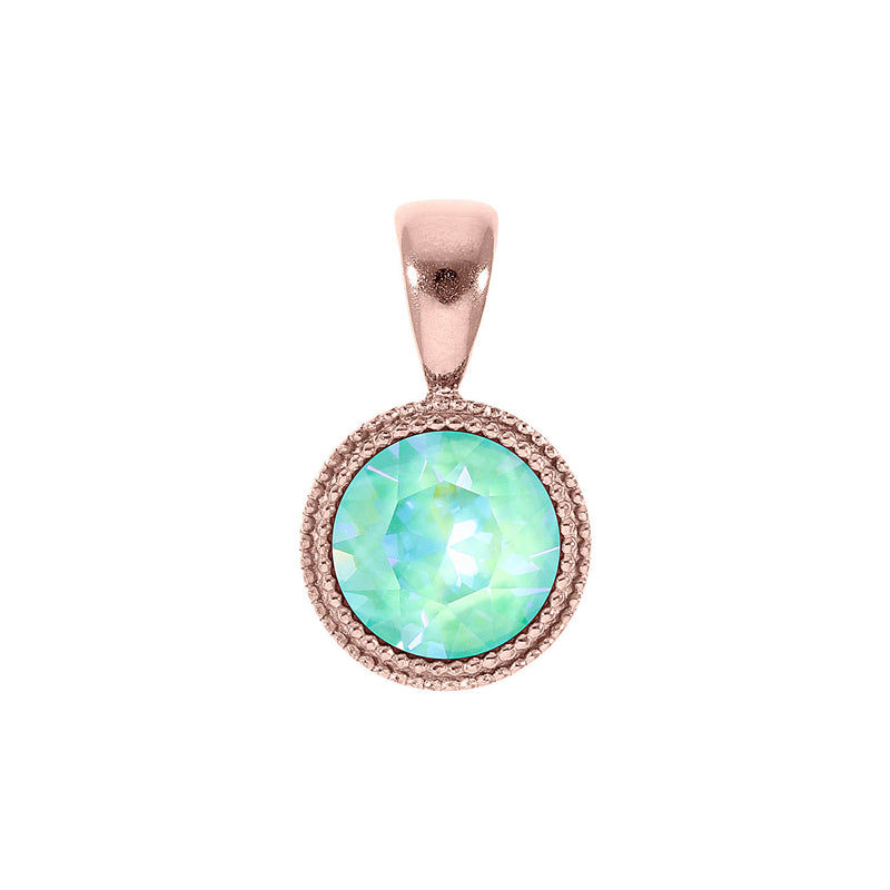 Fabero Anhänger 11 mm - Roségold silky sage delite