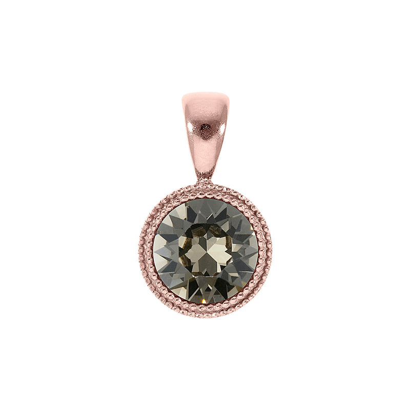 Fabero Anhänger 11 mm - Roségold Greige