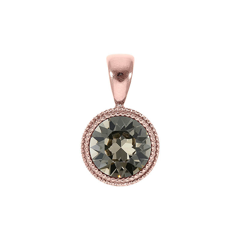 Fabero Anhänger 11 mm - Roségold Greige