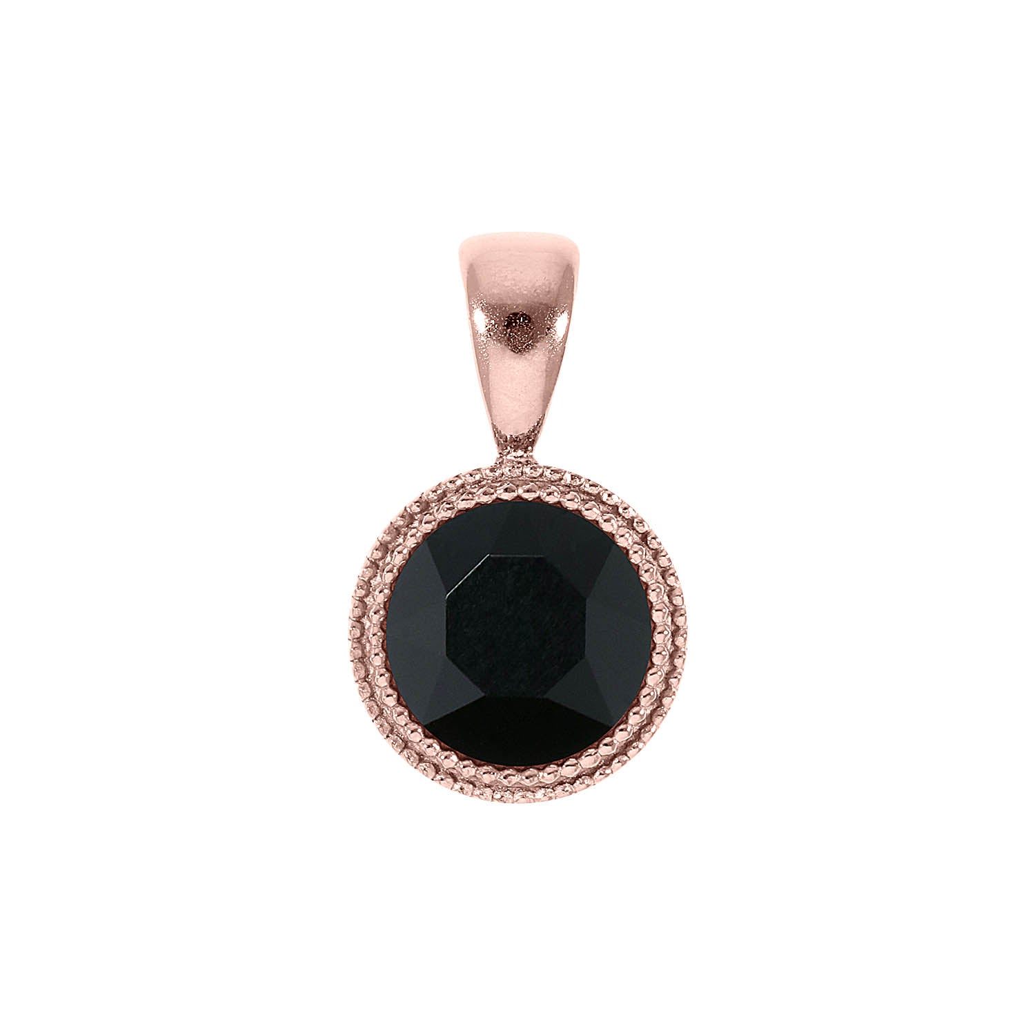 Fabero Anhänger 11 mm - Roségold jet