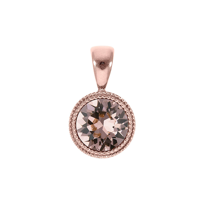 Fabero Anhänger 11 mm - Roségold vintage rose