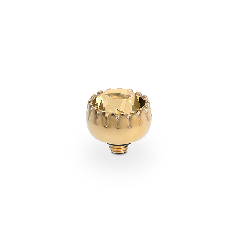 London Small Top 8 mm - Gold light colorado topaz ignite