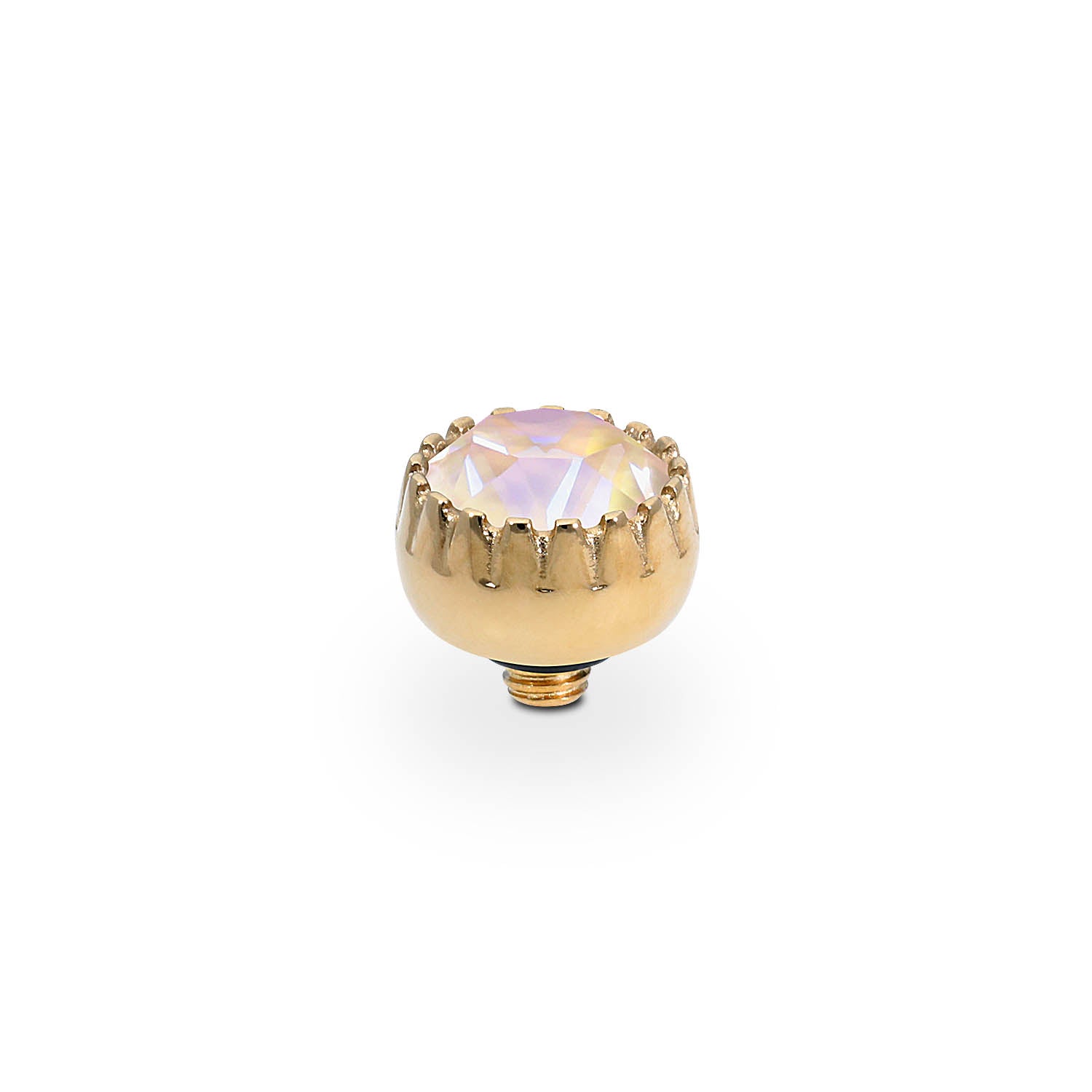 London Small Top 8 mm - Gold dusty pink delite