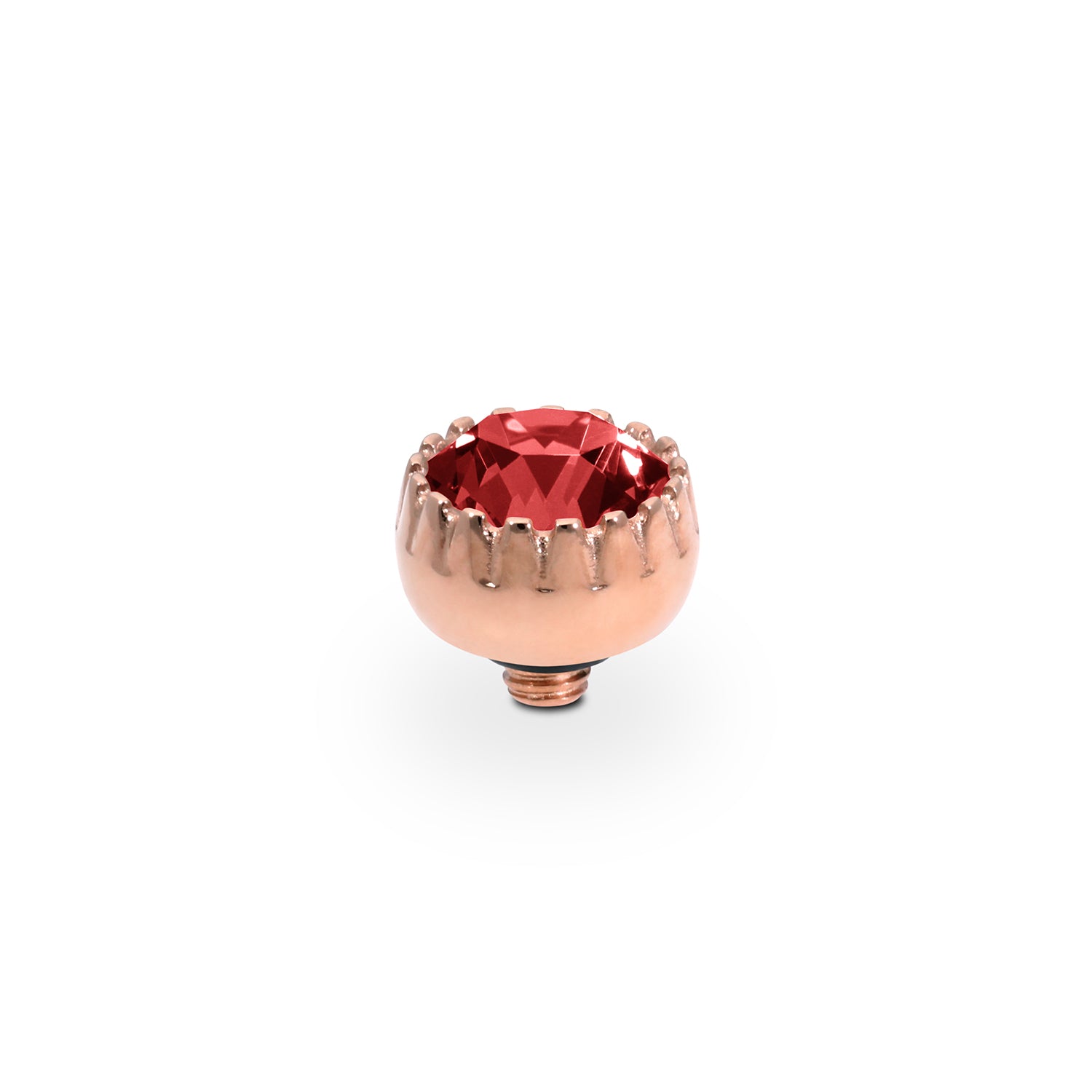 London Small Top 8 mm - Roségold padparadscha