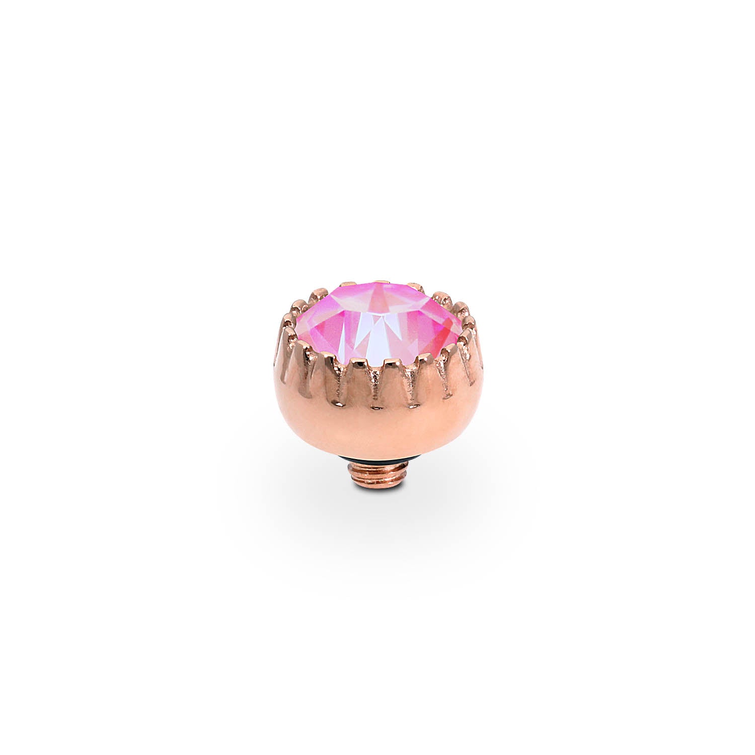 London Small Top 8 mm - Roségold lotus pink delite
