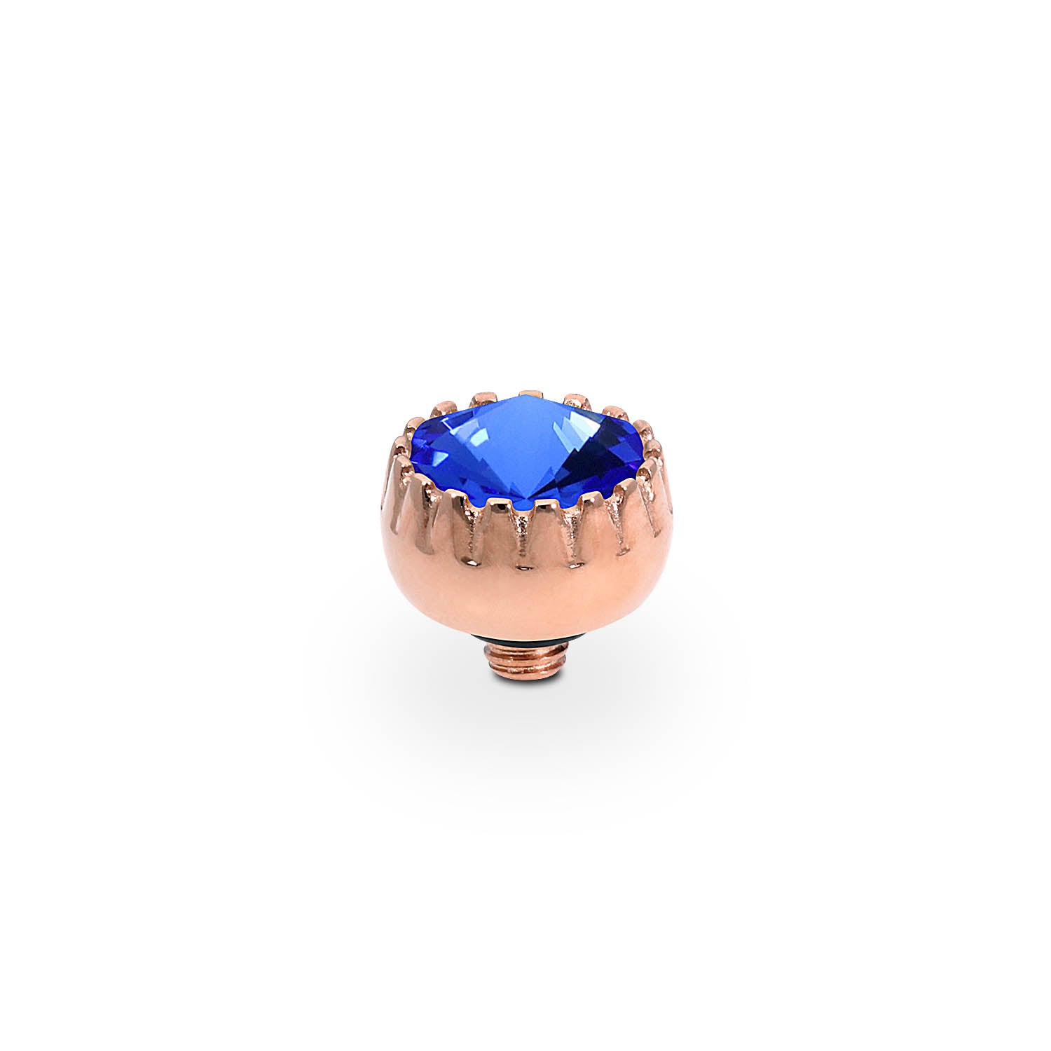 London Small Top 8 mm - Roségold sapphire