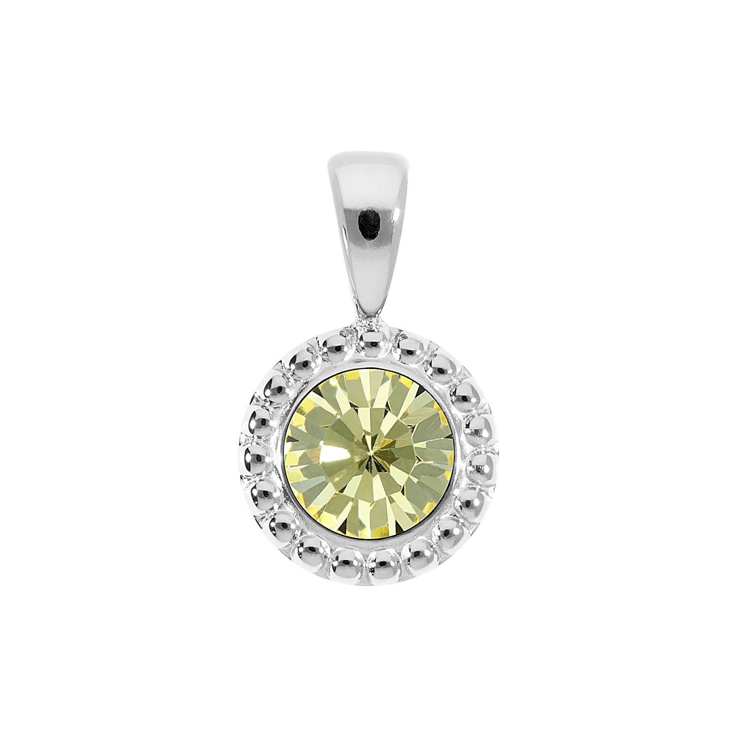 Ghiare Anhänger 11 mm - Silber Jonquil