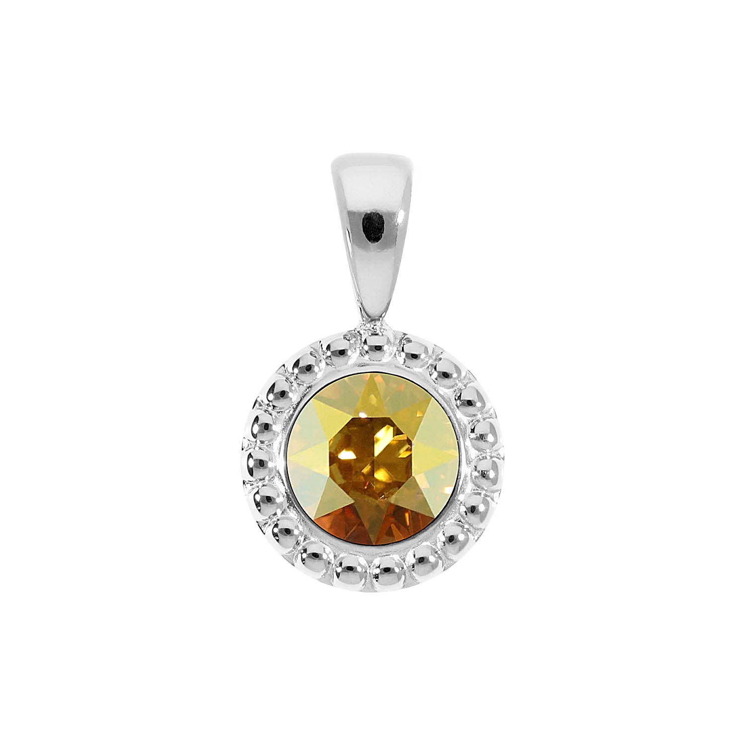 Ghiare Anhänger 11 mm - Silber metallic sunshine