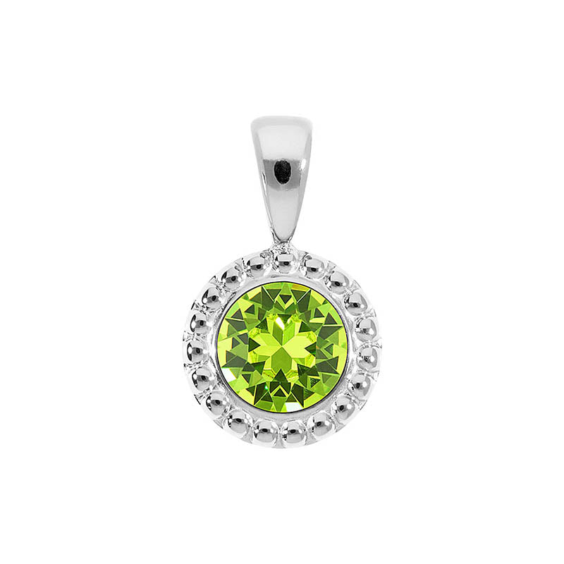 Ghiare Anhänger 11 mm - Silber Citrus Green