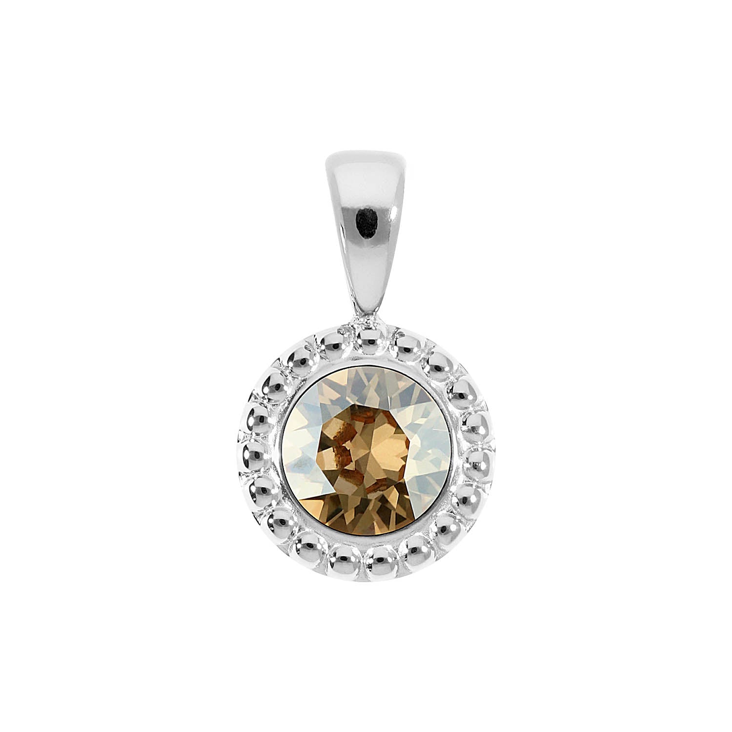 Ghiare Anhänger 11 mm - Silber Golden shadow