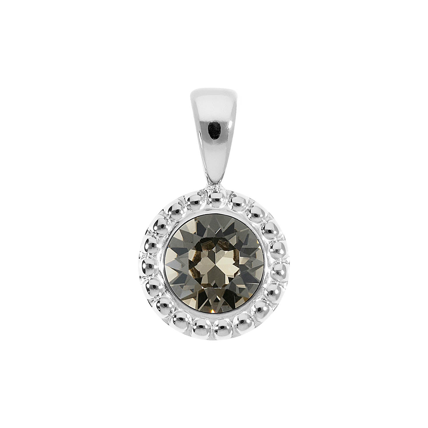 Ghiare Anhänger 11 mm - Silber Greige
