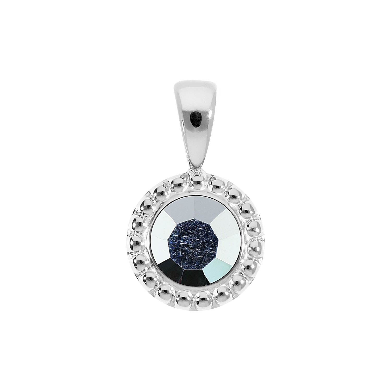 Ghiare Anhänger 11 mm - Silber crystal labrador