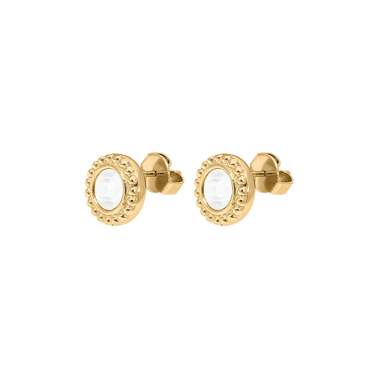 Ghiare Ohrstecker 11 mm - Gold