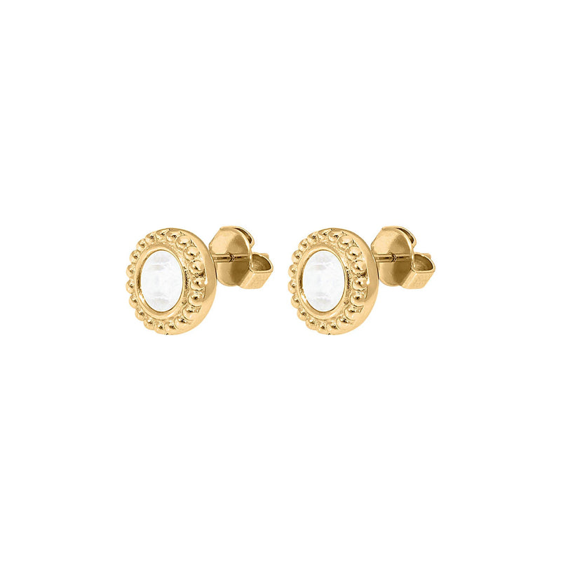 Ghiare Ohrstecker 11 mm - Gold