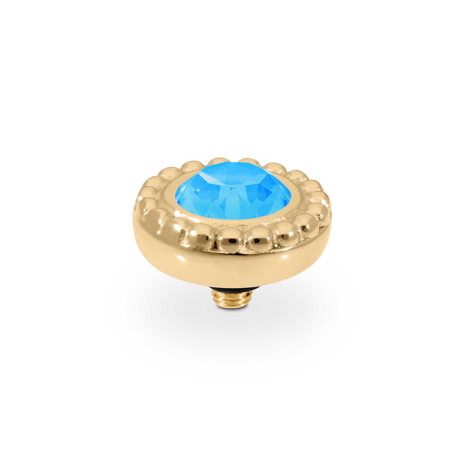 Ghiare Top 11 mm - Gold Crystal Electric Blue Ignite