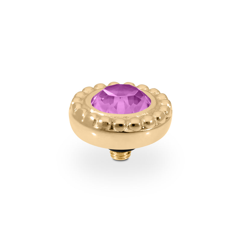 Ghiare Top 11 mm - Gold Crystal Orchid Ignite